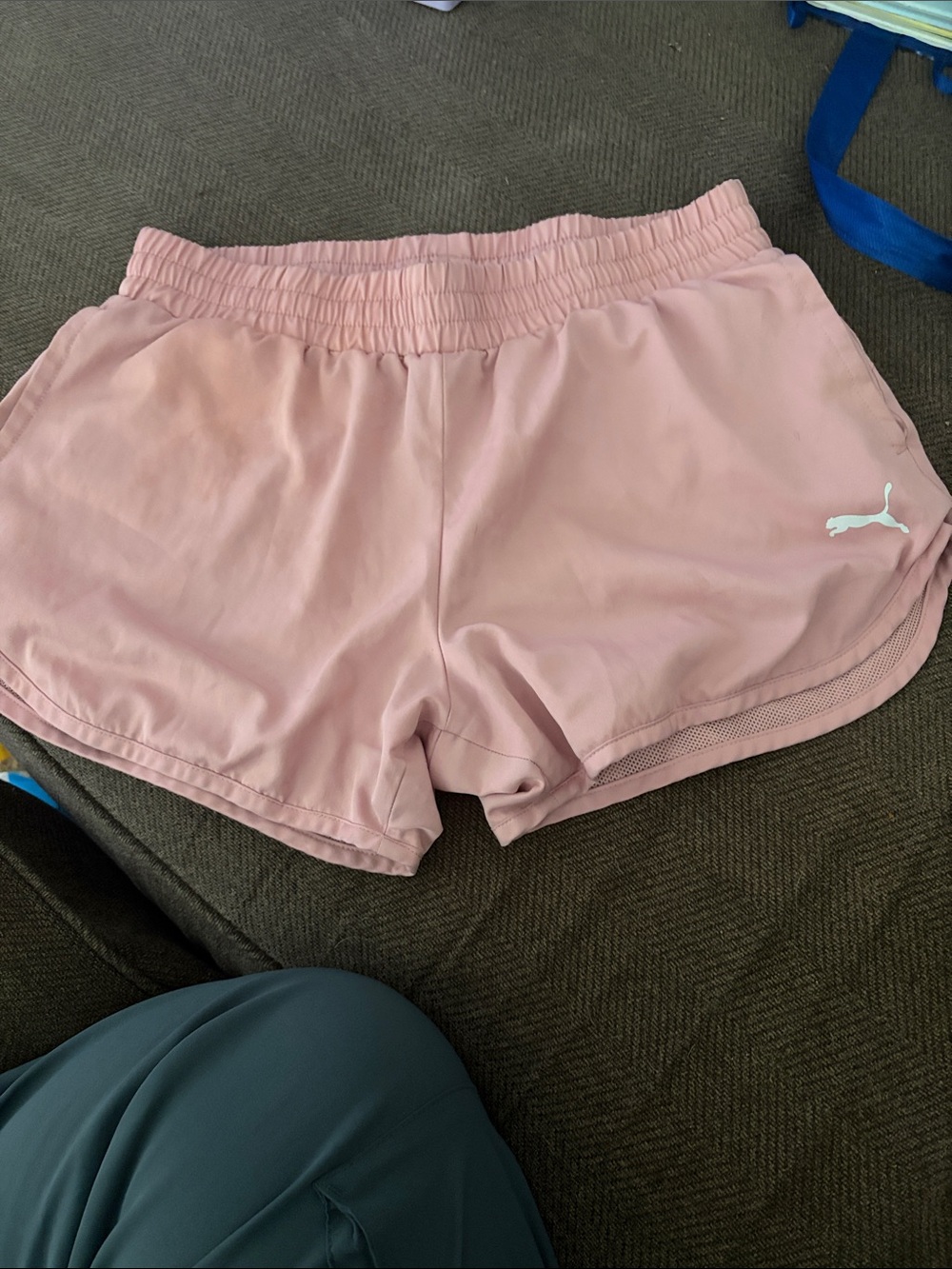 Puma Women’s Light Pink Athletic Shorts